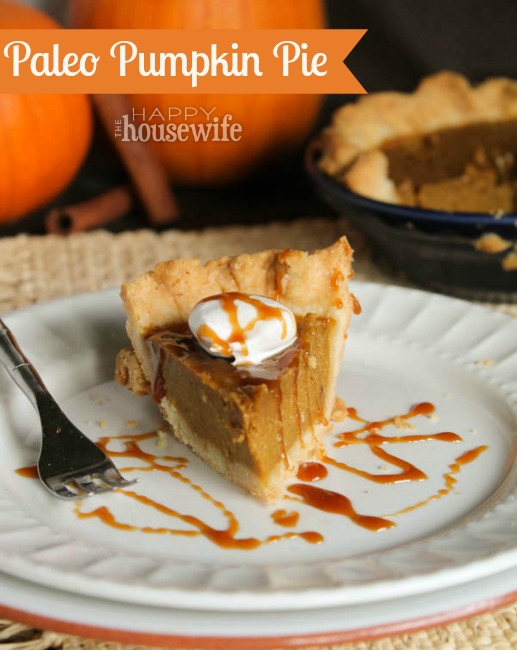 Paleo Pumpkin Pie The Happy Housewife™ Cooking