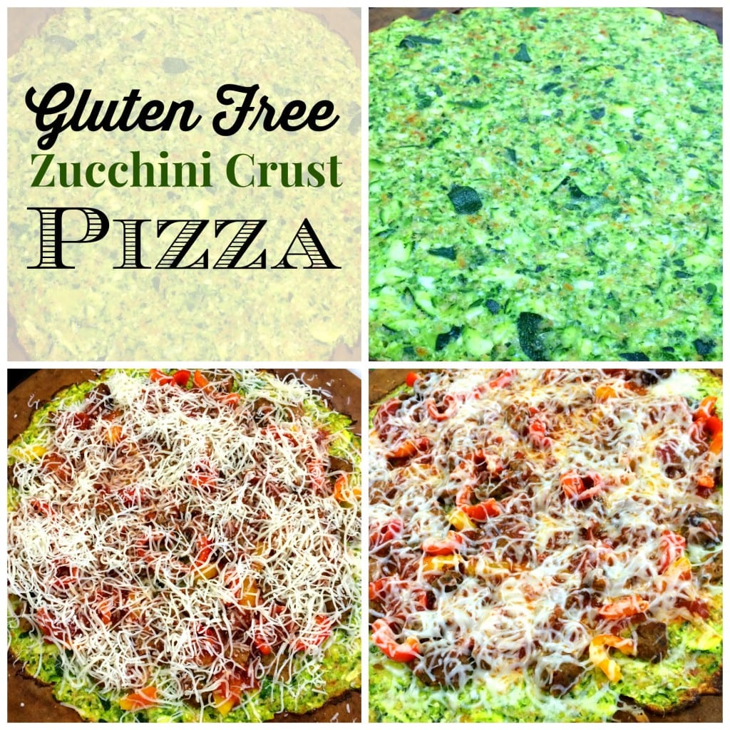 Zucchini Crust Pizza at The Happy Housewife Zucchini Crust Pizza at The Happy Housewife