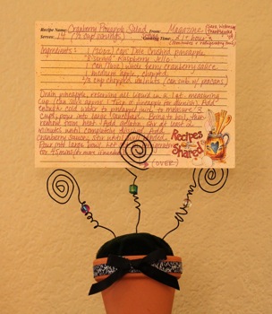 Easy Craft: Clay Pot Photo Holder Tutorial | The Happy Housewife Easy Craft: Clay Pot Photo Holder Tutorial | The Happy Housewife