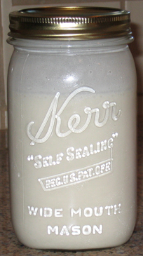 homemade coffee creamer