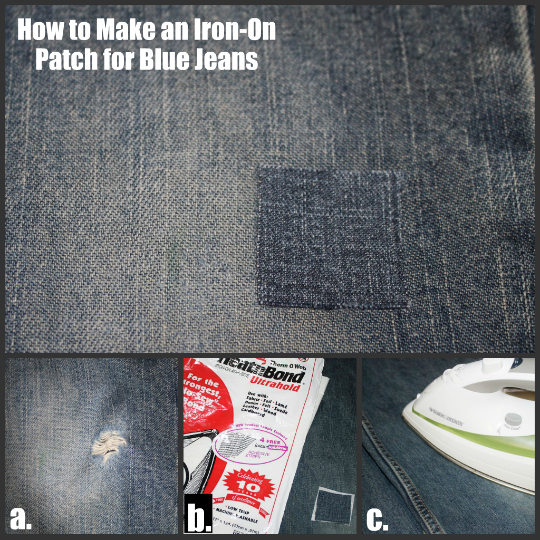 How To Patch Up A Hole In Your Pants