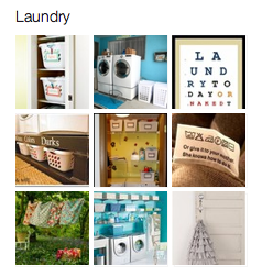 Laundry Pinboard