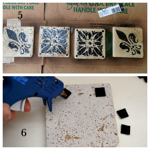 marble coaster steps-5-6