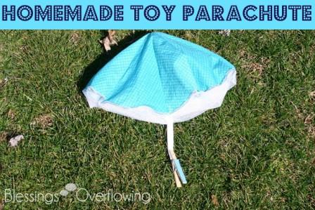 Toy Parachute: Homemade Christmas Gifts - The Happy Housewife™ :: Home