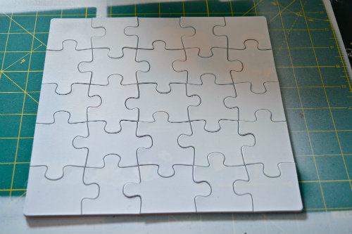How to Make a Puzzle Card - The Happy Housewife™ :: Home Management