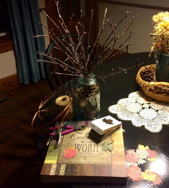 How to Make a Thankful Tree (Supplies) at The Happy Housewife