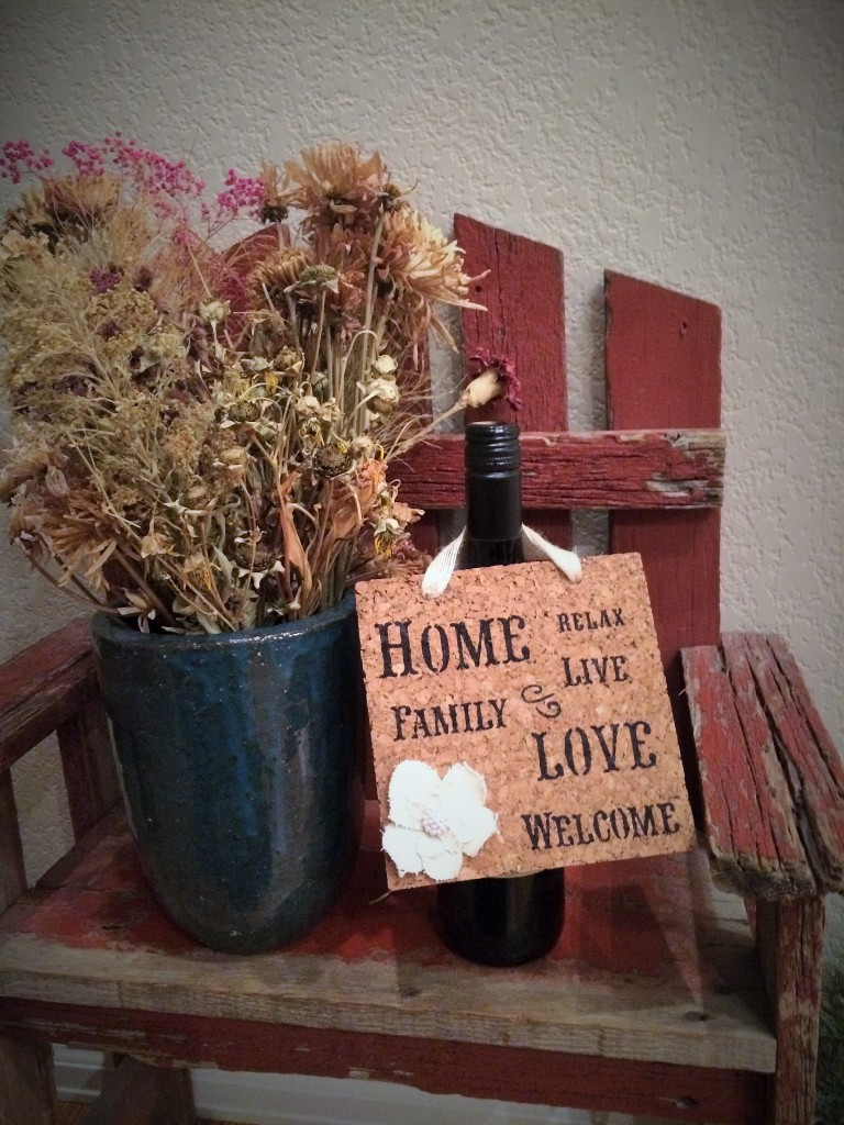 Cork Board Signs - DIY Gift Idea at The Happy Housewife Cork Board Signs - DIY Gift Idea at The Happy Housewife