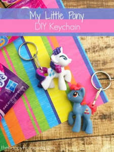 my little pony keychain plush