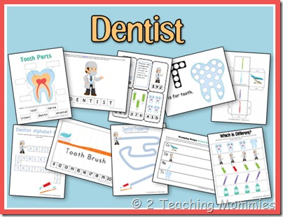 Dental Theme Preschool