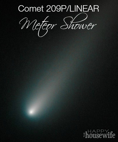 Comet 209P/LINEAR Meteor Shower 