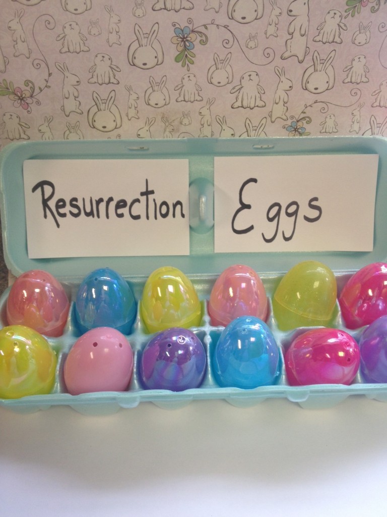Easter Craft: Resurrection Eggs with Bible Verses