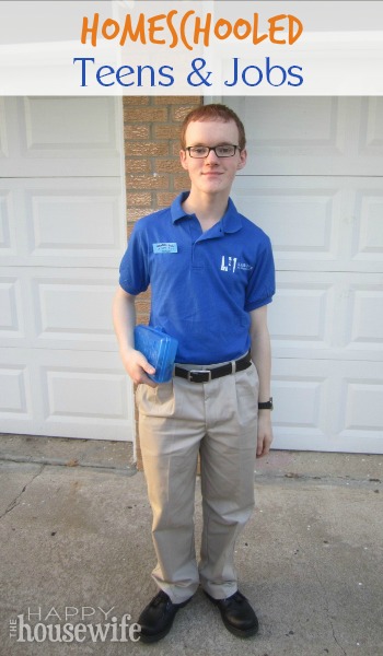 Homeschooled Teens and Jobs at The Happy Housewife Homeschooled Teens and Jobs at The Happy Housewife