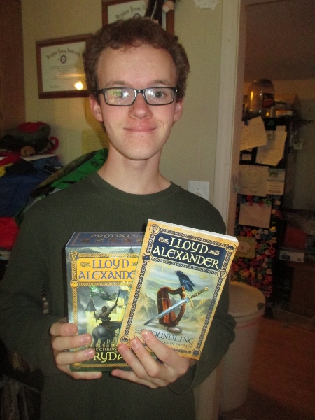Michael recommends The Chronicles of Prydain - Book Recommendations from a Reading Family at The Happy Housewife Michael recommends The Chronicles of Prydain - Book Recommendations from a Reading Family at The Happy Housewife