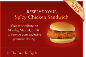 spicychickensw 300x198 Free Chick Fil A Spicy Chicken Sandwich