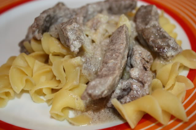 Beef Stroganoff without Mushrooms  The Happy Housewife™ :: Cooking