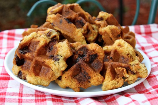 Waffle Iron Cookies from The Happy Housewife