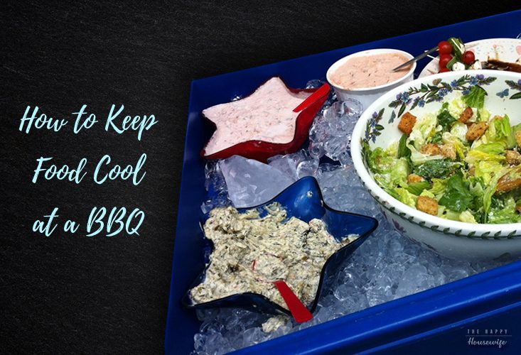 This simple tip will help you keep your food cool at BBQ's and lessen the risk of people getting food poisoning at your party.