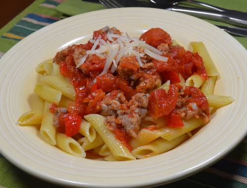 spicy-sausage-tomato-pasta-the-happy-housewife-cooking