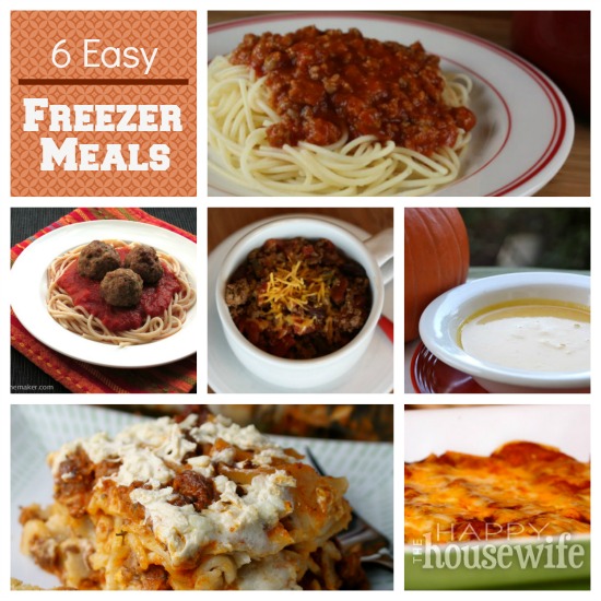 6 More Easy Freezer Meals - The Happy Housewife™ :: Cooking