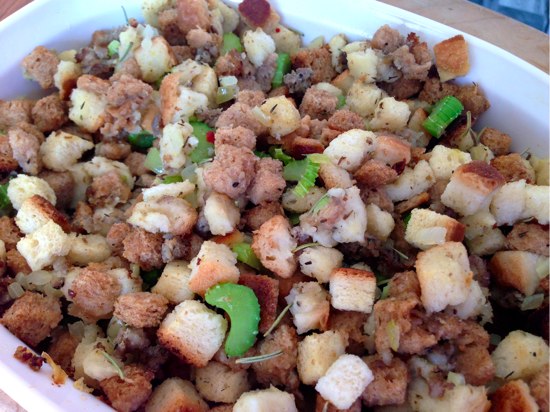 Slow Cooker Sage and Sausage Stuffing Recipe