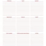 free printables for meal planning the happy housewife cooking