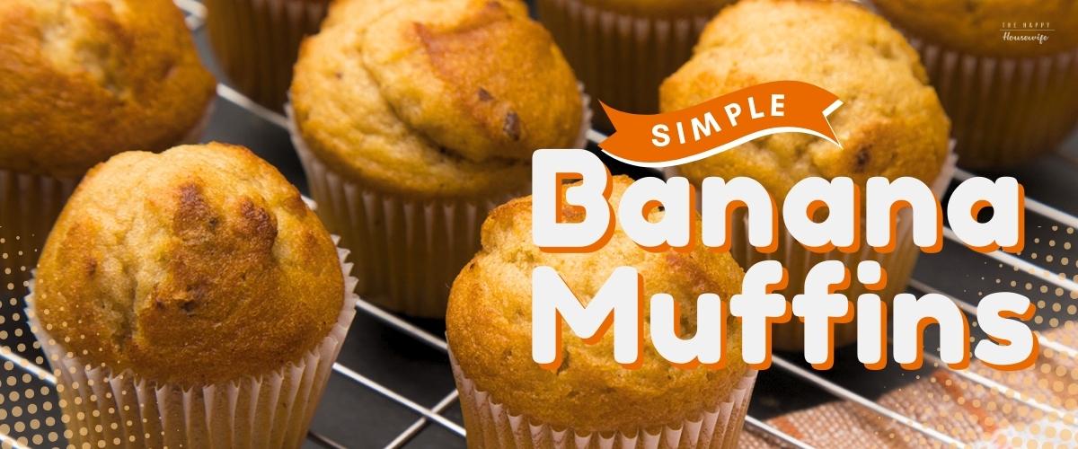 simple banana muffins