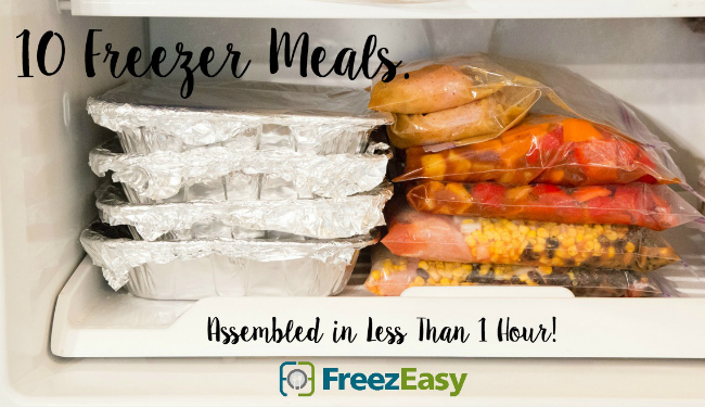 FreezEasy Freezer Meal Plan
