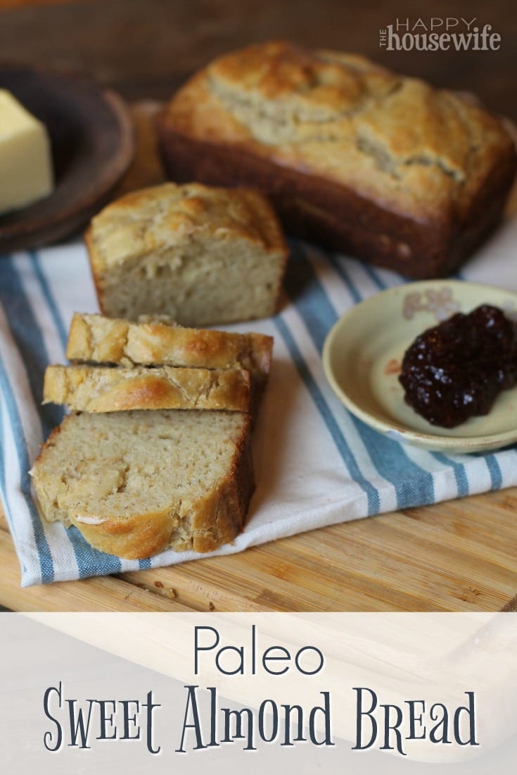 This Paleo Sweet Almond Bread really satisfies any carb or bread craving you may have. This simple quick bread is delicious!