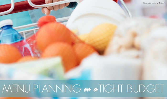 How to Menu Plan on a Budget