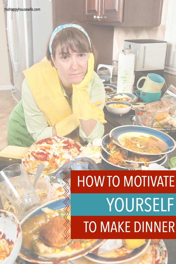 How to motivate yourself to make dinner
