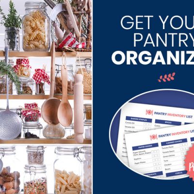 Pantry inventory worksheets