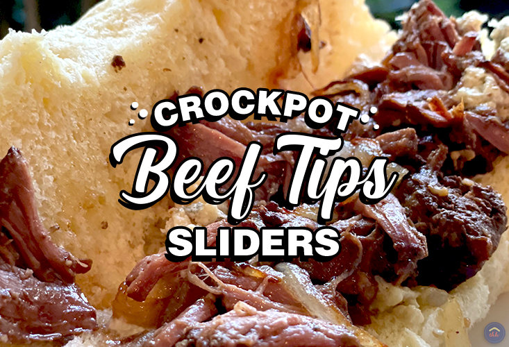 crockpot beef tips sliders