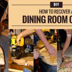how to recover a dining room chair