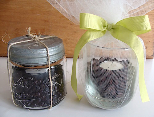 coffee bean candles 