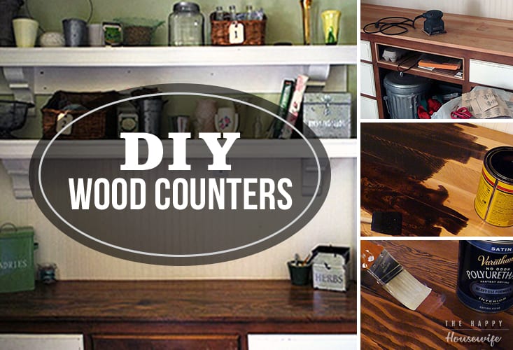 DIY Wood Countertop