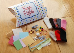 worksheet presents birthday Happy Kit: Gifts Homemade  Christmas The Finger  Puppet