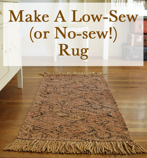 How to Make a Rug The Happy Housewife™ Home Management