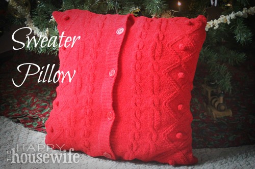Sweater Pillow