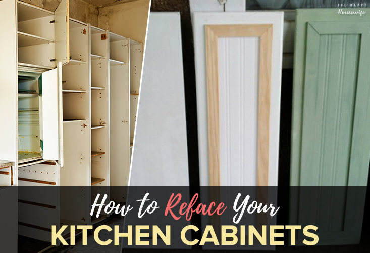 Kitchen Cabinet Refacing The Happy Housewife Home Management