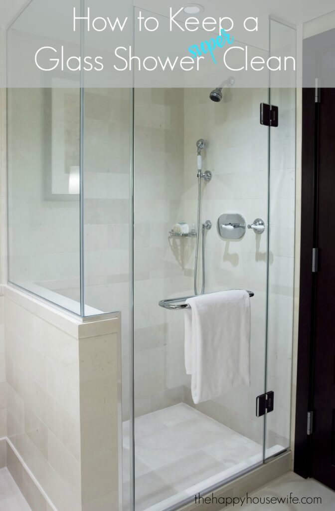 How to Keep Your Glass Shower Door Clean for Good