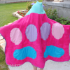 Butterfly Hooded Towel