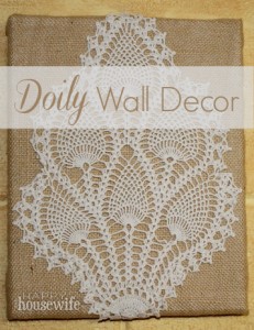 Homemade Quilts For Sale >> Doily Wall Decor - The Happy Housewife™ :: Home Management Homemade Quilts For Sale >> Doily Wall Decor - The Happy Housewife™ :: Home Management