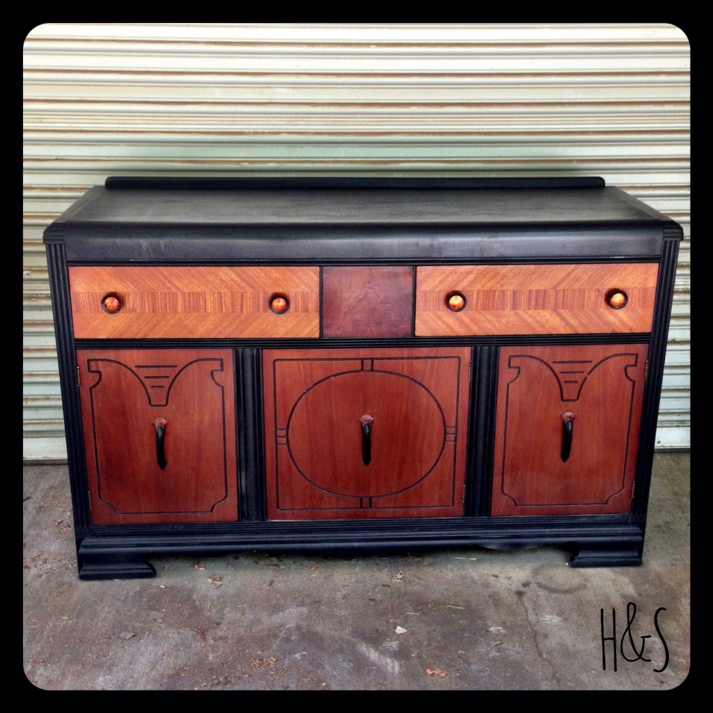 art deco dresser DIY