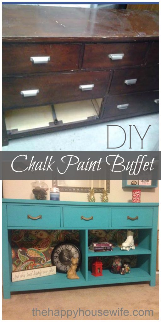 chalk paint buffet