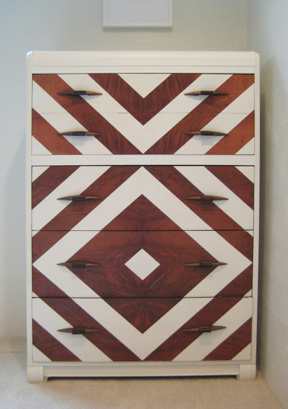 art deco dresser DIY