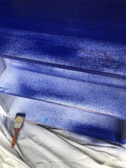 Valspar Chalk paint blue