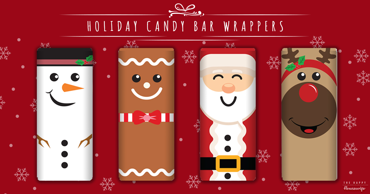 Free Candy Bar Printable Wrappers Not Holiday / Christmas Candy Bar ...