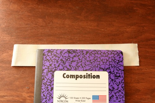 DIY Duct Tape Composition Notebook 