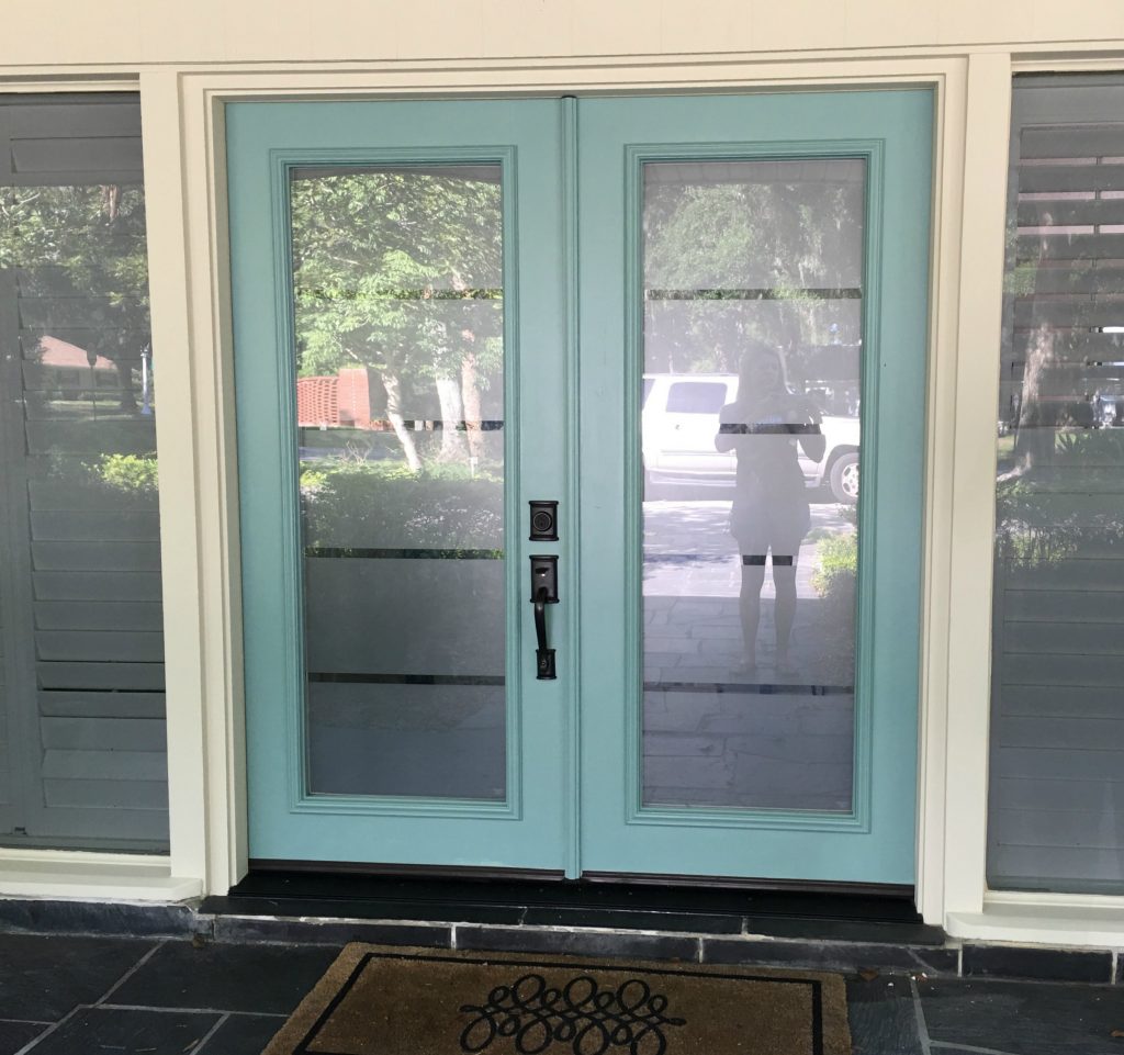 Painting your front door can make a big difference!