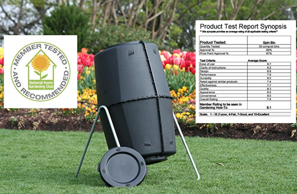 spin bin composter easy on your back